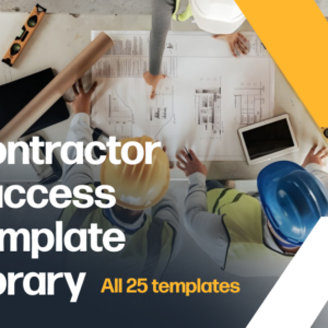 Contractor Success Template Library (25 Templates)