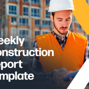Weekly Construction Report Template